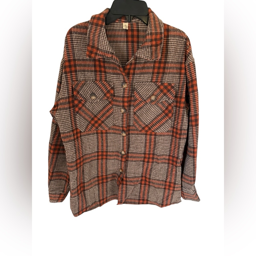 Pinkmarco Flannel Shacket Size Medium